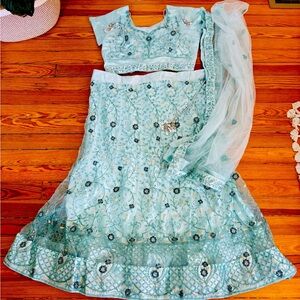 Custom made plus sized lehenga